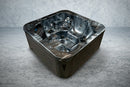 American Outdoor Whirlpool Neptun schwarz anthrazit 215 x 215 cm