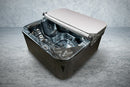 American Outdoor Whirlpool Neptun schwarz anthrazit 215 x 215 cm