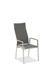 Gartenstuhl — Hochlehner Elegance Edition mit einstellbarer Rückenlehne