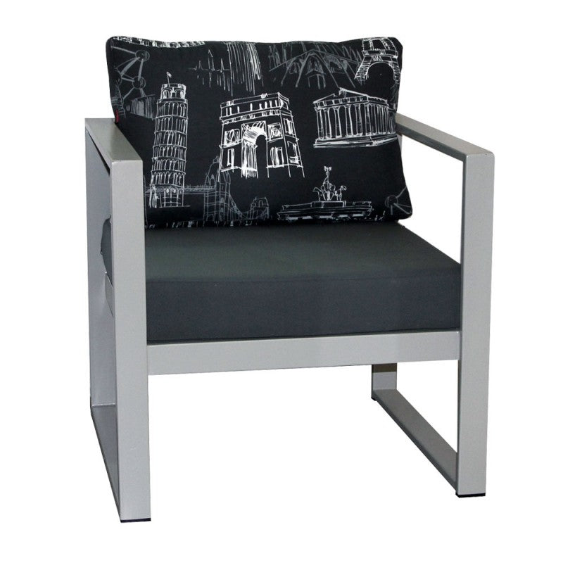 Einzelsofa PE13 – Metallsessel