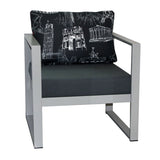 Einzelsofa PE13 – Metallsessel