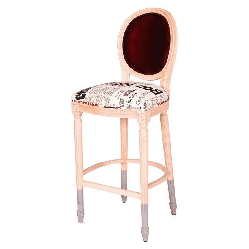 Holz-Barhocker - S44-I