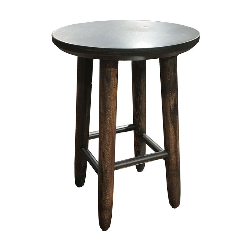 Niedriger Holzhocker - S 130 D
