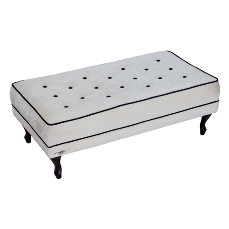 Polsterhocker TS222 — Gepolstert, Chesterfield-Stil