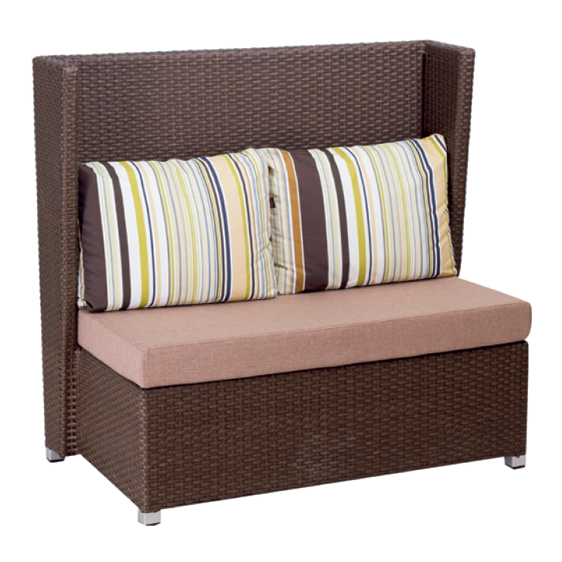 Aluminium-Rattan-Sofa AP403