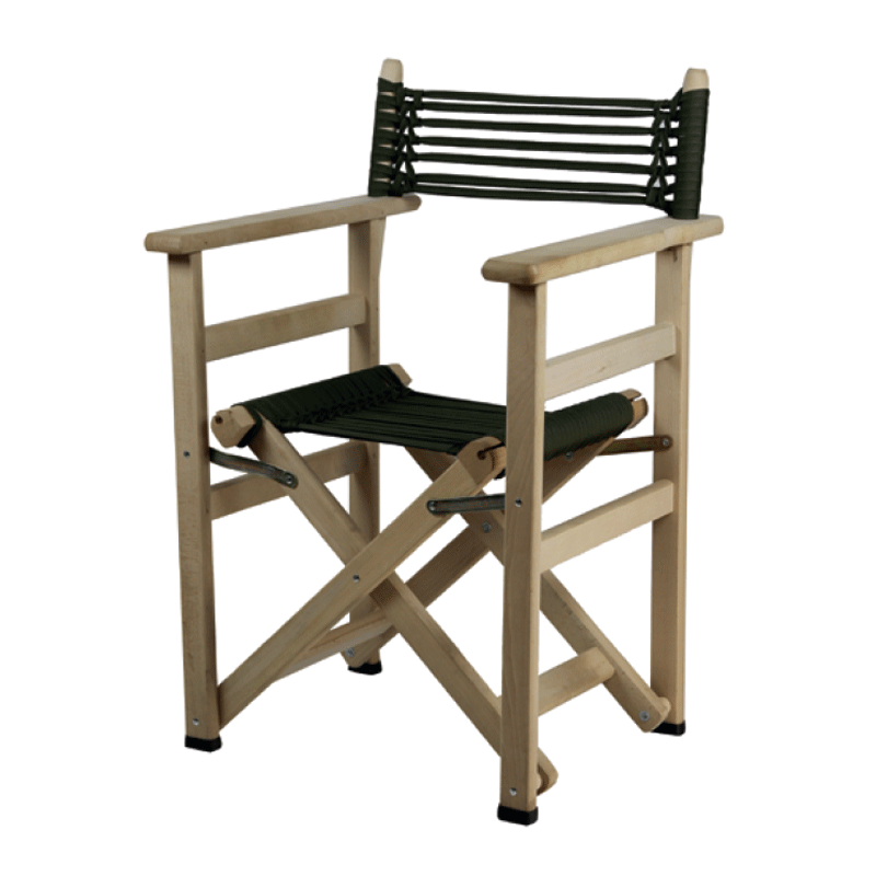 Klappbarer Holz-Armstuhl - E104S