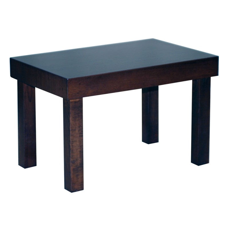 Niedriger Tisch aus Massivholz - T216