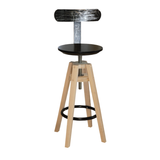 Barhocker aus Holz mit verstellbarer Höhe - MX2