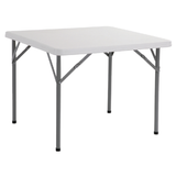 Klappbarer Polypropylen-Konferenztisch TS2 – 86×86 cm
