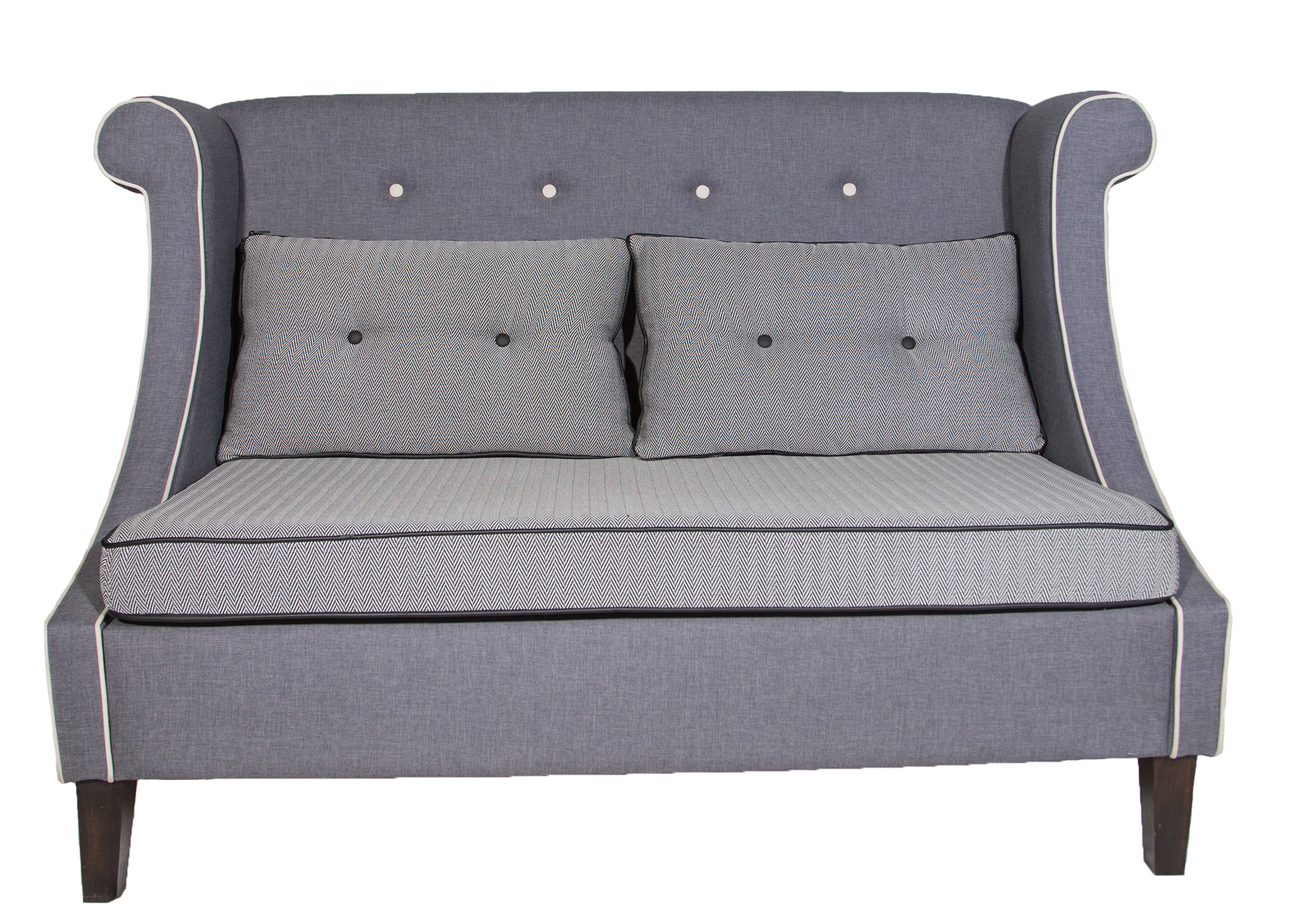 Sofa A606 — Zweisitzer mit Ohrenrücken
