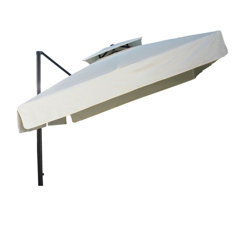 Hängender Aluminium-Sonnenschirm OM2 — 3×3m