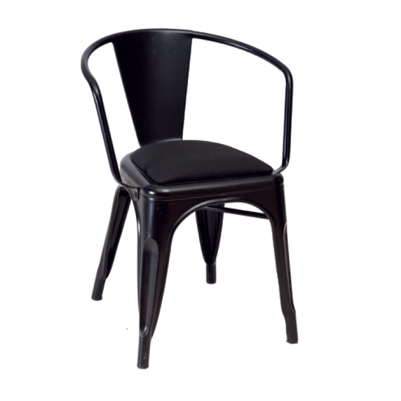 Metallsessel mit Sitzkissen - KIT90