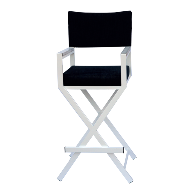 Metall-Barhocker im Regiestuhl-Stil - MS9
