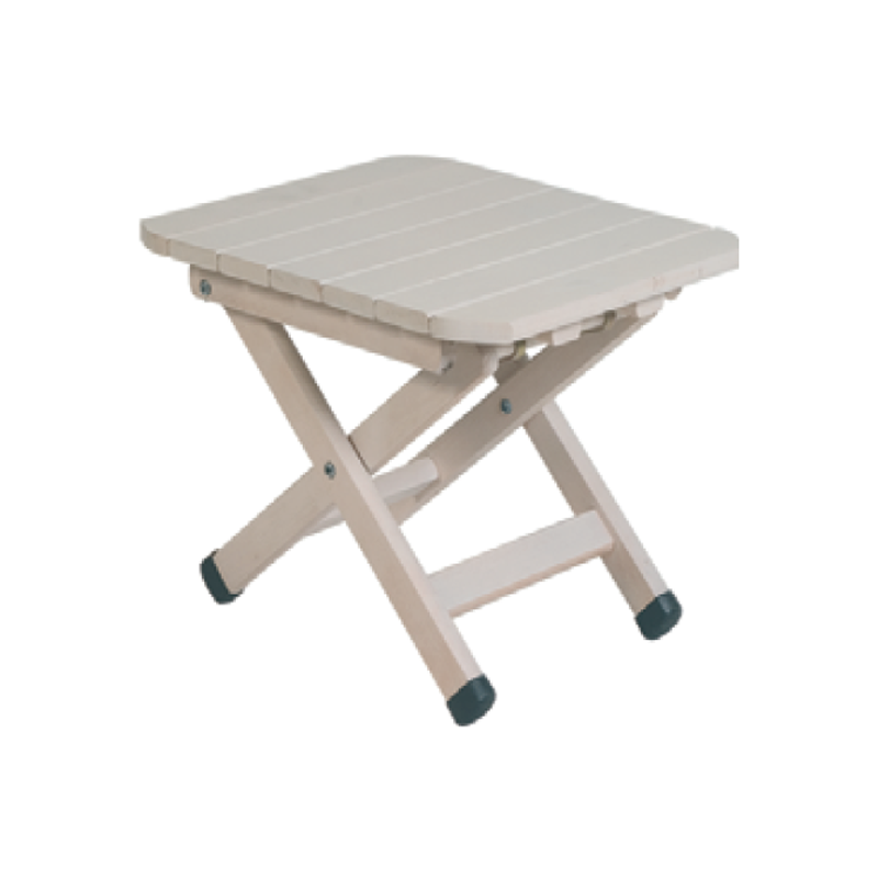 Niedriger Klapptisch aus Holz T110X