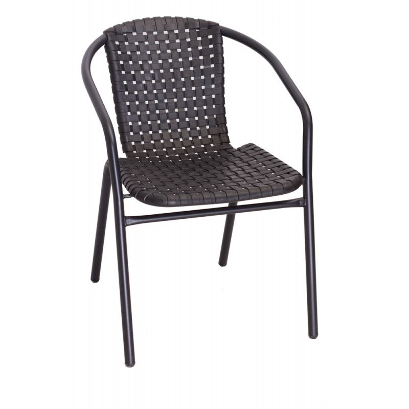 Metallsessel mit Geflecht - ME75