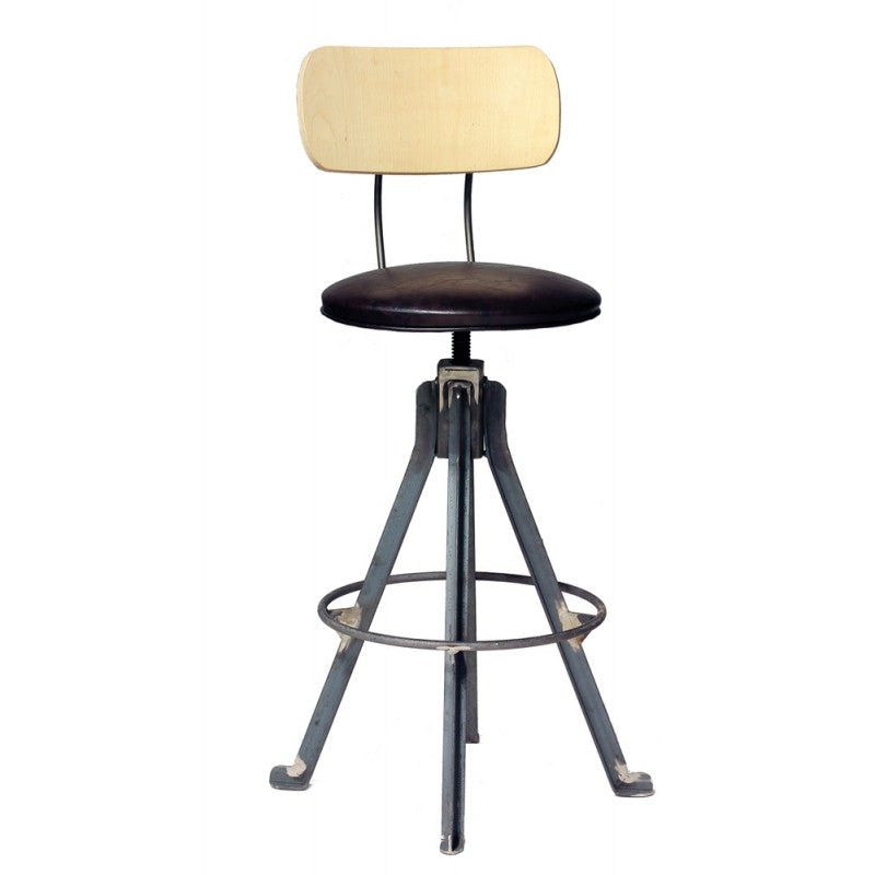 Metall-Barhocker mit Höhenverstellung - MS40