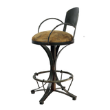 Metall-Barhocker mit Armlehnen - FS620
