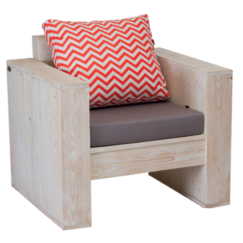 Einzelsessel P602 — Massives Tannenholz