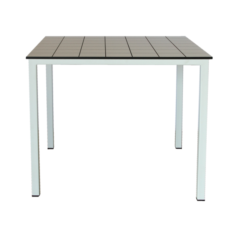 Metalltisch mit Polywood-Tischplatte - TM31-LGTH<120