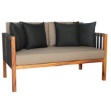 IROCCO Sofa - AM8 | Iroko-Holz & Metall