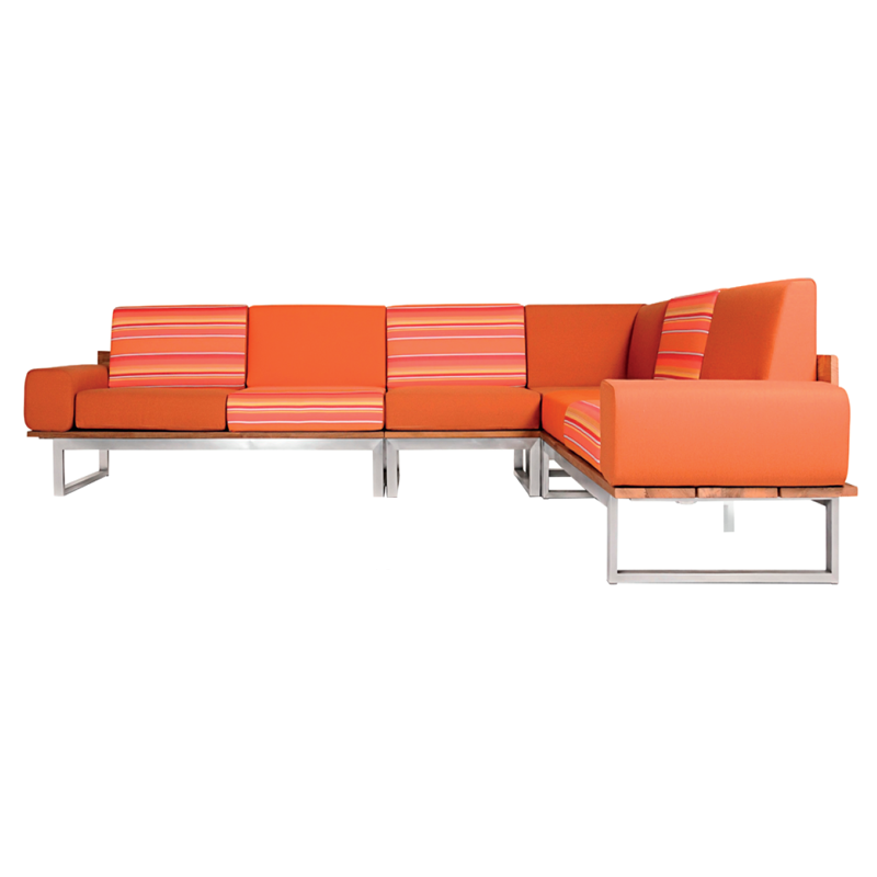 Modulares Ecksofa für Außenbereiche - AM16