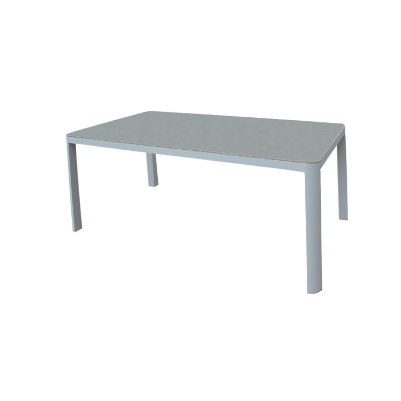 Tisch aus Aluminium TA223 – 160×90 cm