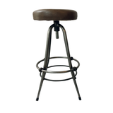 Industrieller Metall-Barhocker, höhenverstellbar - FS655