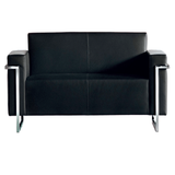 Sofa A271 — Zweisitzer mit Chromgestell