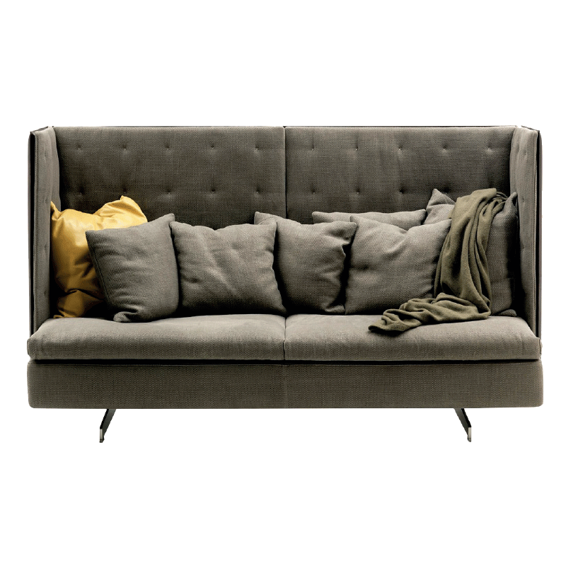 Sofa mit hoher Rückenlehne - A273