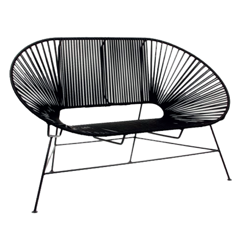 Handgeflochtenes Kordel-Sofa - FS908