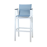 Aluminium-Barhocker mit Gewebsitz - MS60