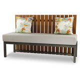 Sofa AM22 — Massivbuche mit Polsterung