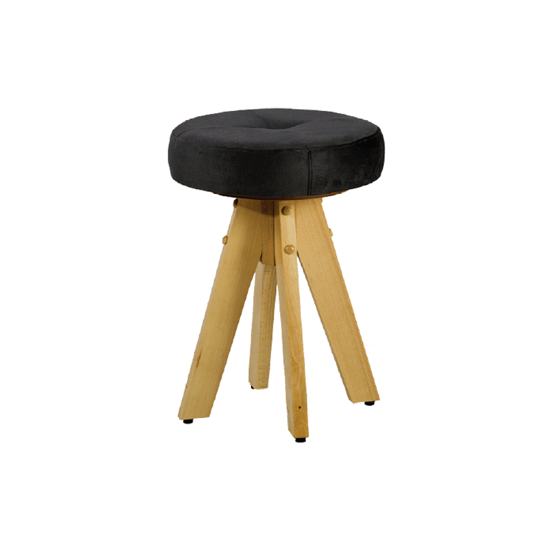 Niedriger Holzhocker - S178X