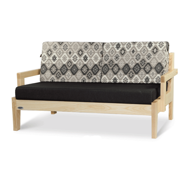 Sofa AE20 — Zweisitzer mit Massivholzrahmen