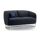 AM25 Sofa — Zweisitzer mit Metalldraht-Gestell