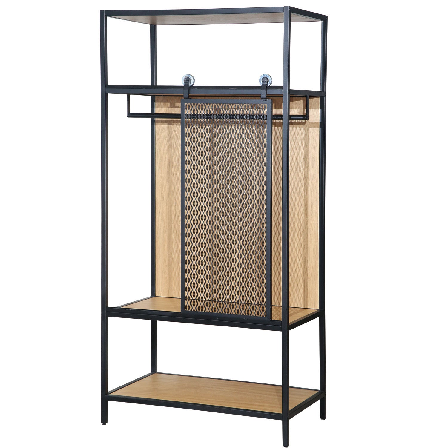 Metallschrank mit Schiebetür — TH1