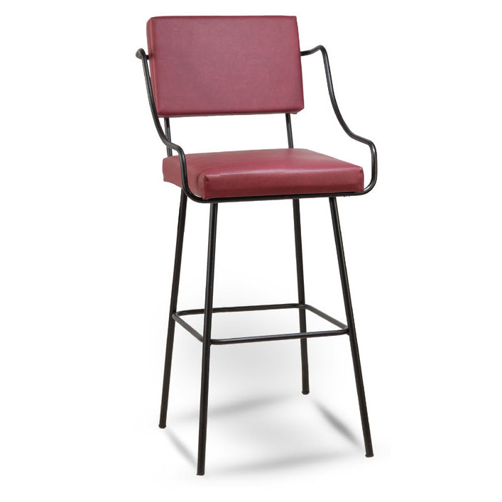 Metall-Barhocker mit Armlehnen MS2