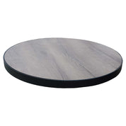 Compact HPL Tischplatte mit 4cm Metall-Aufhängeprofil
