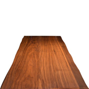 Tischplatte aus massiver amerikanischer Walnuss 4cm