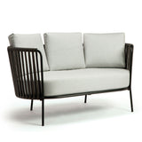 Sofa AM45 — Metallgestell mit handgeflochtenem Kordel-Detail