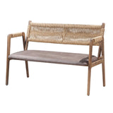 Geflochtenes Sofa aus Massivem Buchenholz - A319P