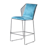 Metallhocker mit Polsterung - MS101