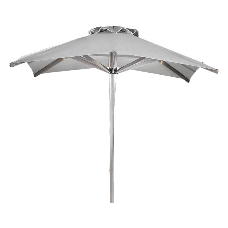Sonnenschirm OP24 – 240×240 cm, Massivbuche & Dickson-Stoff