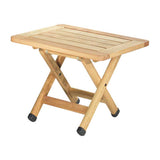 Niedriger Klapptisch aus Holz T138X
