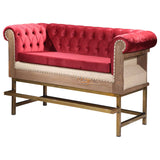 Chesterfield Sofa mit Metallgestell - A251WS
