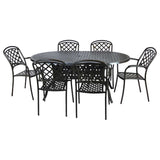 Outdoor-Sitzgarnitur aus Aluminiumguss - SET206