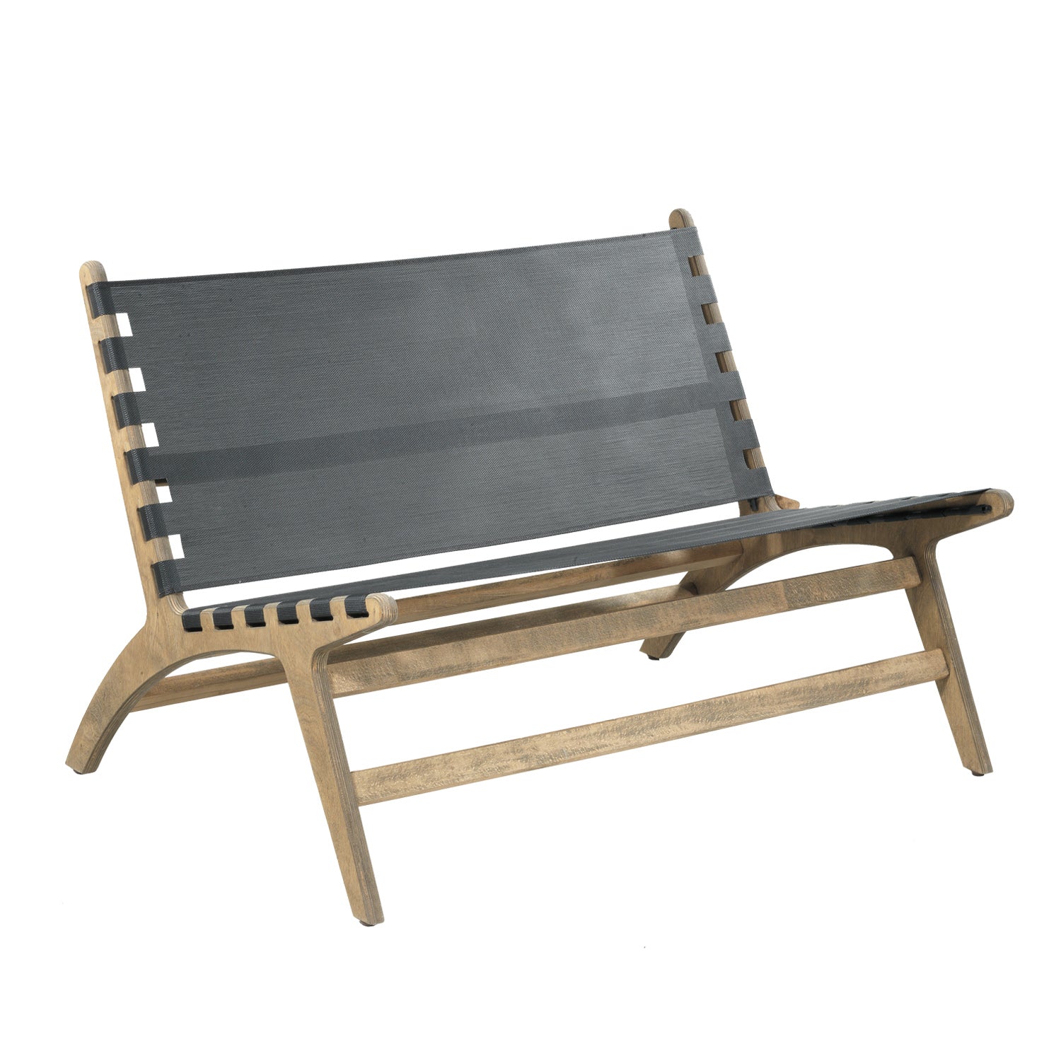 Zweisitziges Holzsofa - A311