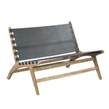 Zweisitziges Holzsofa - A311