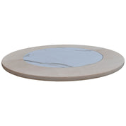 Compact-HPL-Tischplatte mit Seekiefer-Sperrholzrahmen 2cm