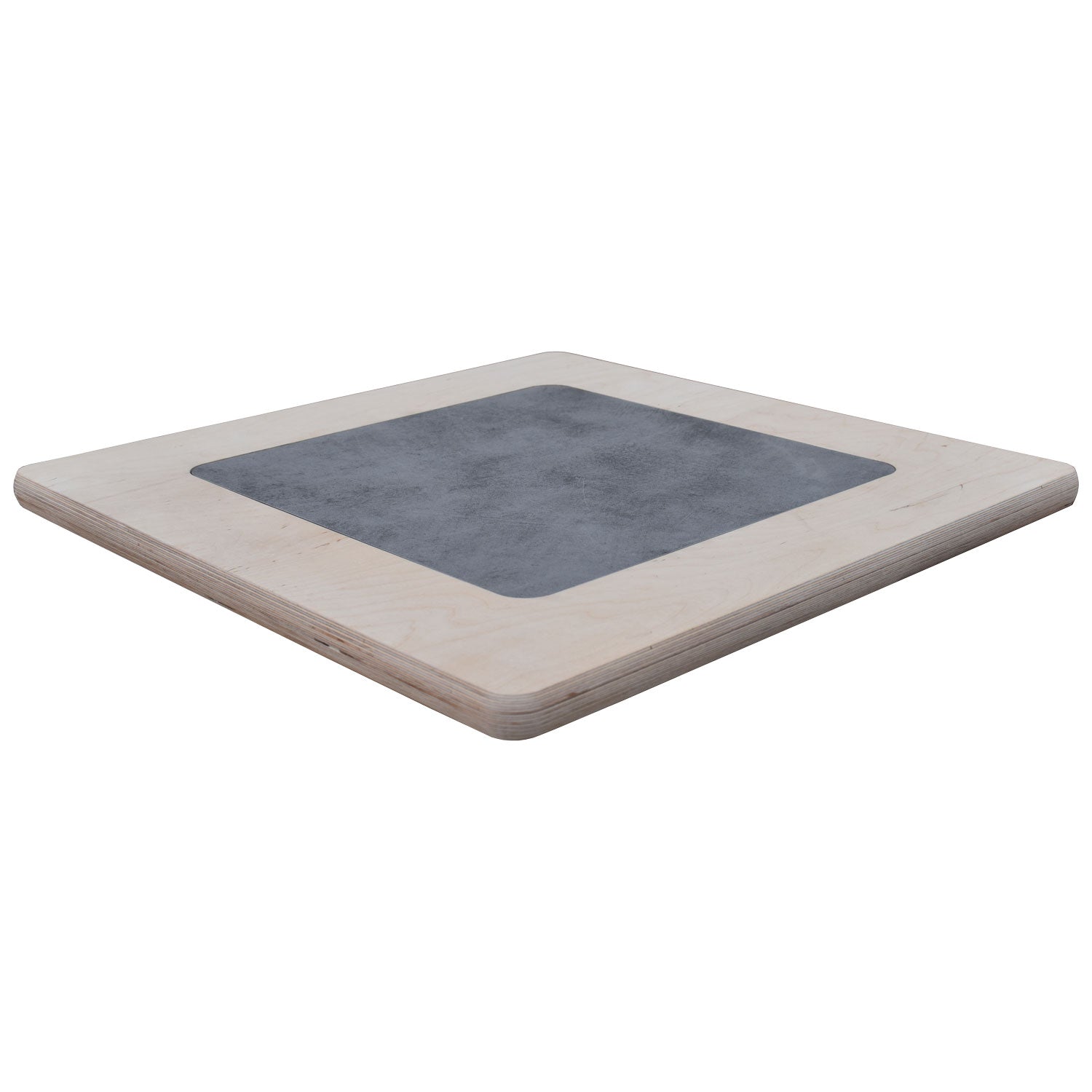 Compact HPL Tischplatte mit Seekiefer-Sperrholzrahmen 3cm